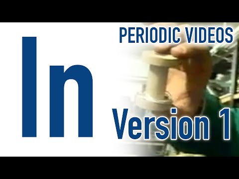 Indium (Version 1) - Periodic Table of Videos