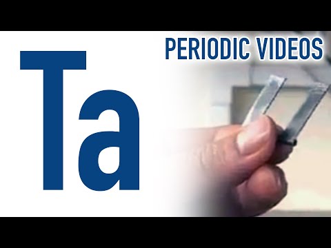 Tantalum - Periodic Table of Videos