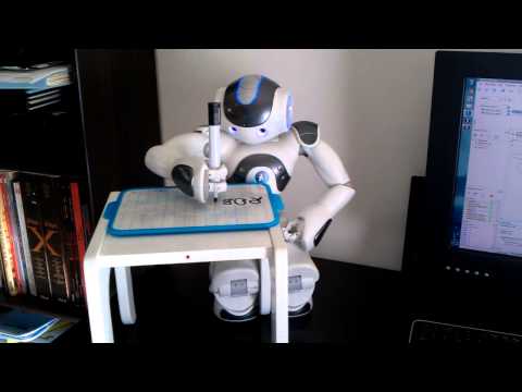 NAO Robot Writer - NAO Robot is able to write !