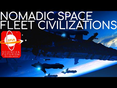 Nomadic Space-Based Civilizations