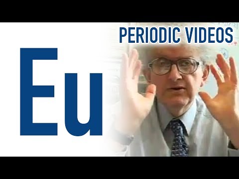 Europium - Periodic Table of Videos