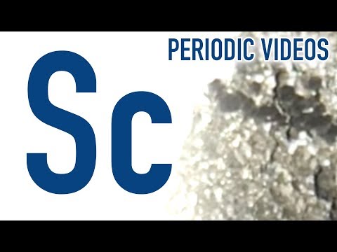 Scandium - Periodic Table of Videos