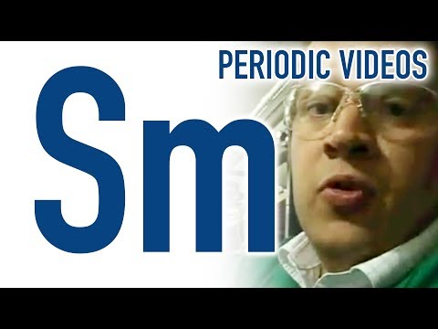 Samarium - Periodic Table of Videos