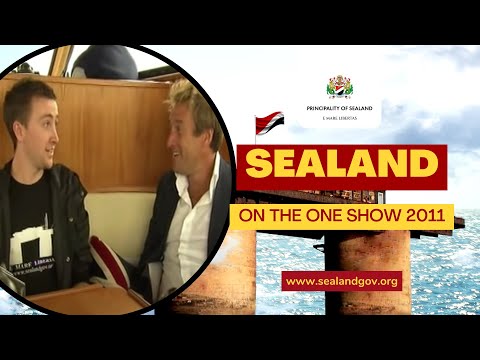 Sealand On The One Show 2011 - Prince James &amp; Princess Charlotte Of Sealand Awards Ben Fogle