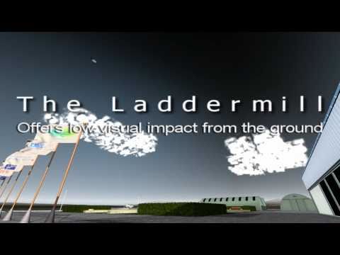 CGI animation of the Laddermill
