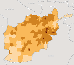 afghanistan demografie