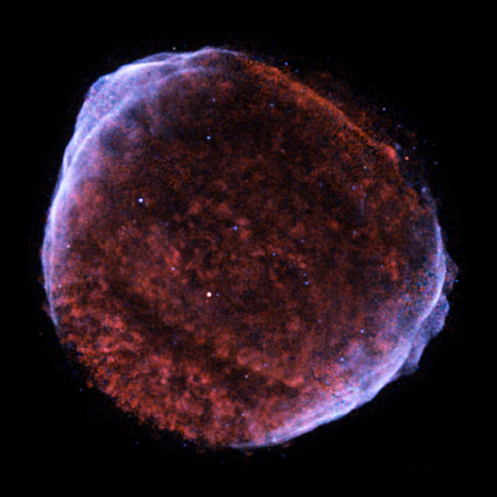 Het restant van de supernova die in 1006 werd waargenomen door voornamelijk Chinese en Arabische waarnemers.
