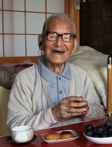 Jiroemon Kimura in 2011.