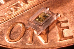De Michigan Micro Mote, de kleinste computer ooit. Bron: Michigan State University