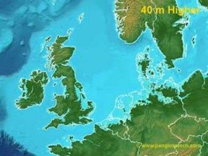In het ergste geval wordt Nederland kleiner dan Luxemburg door de zeespiegelstijging.