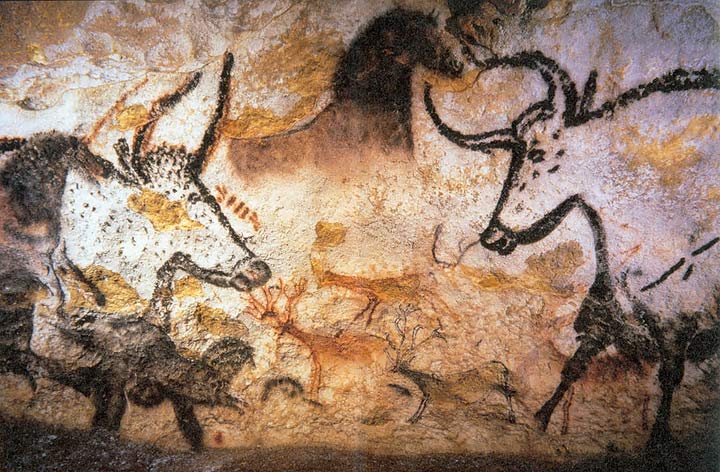Deze natuurgetrouwe rotsschilderingen van Cro Magnons laten zien dat ze niet dommer waren dan wij. Bron: Wikimedia Commons