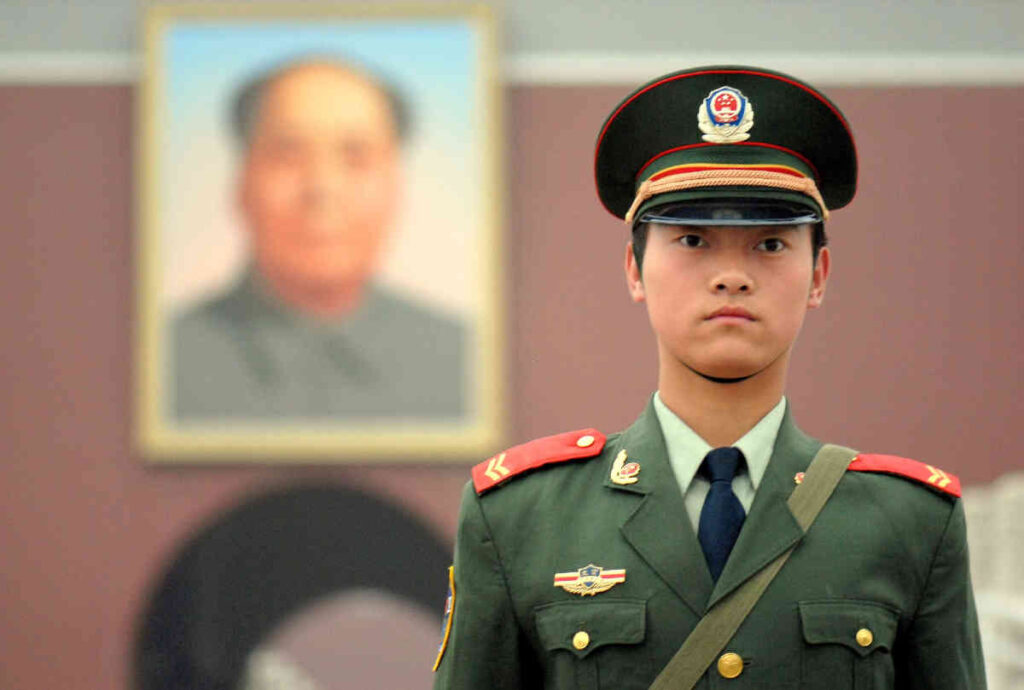 China ontwikkelt zich steeds meer als een high-tech dictatuur. Ons voorland? Bron: Wikimedia Commons